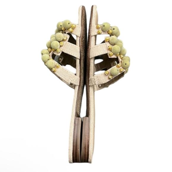 Sam Edelman Bay Embellished Slide Flat Sandal Size 7.5 - Picture 4 of 12